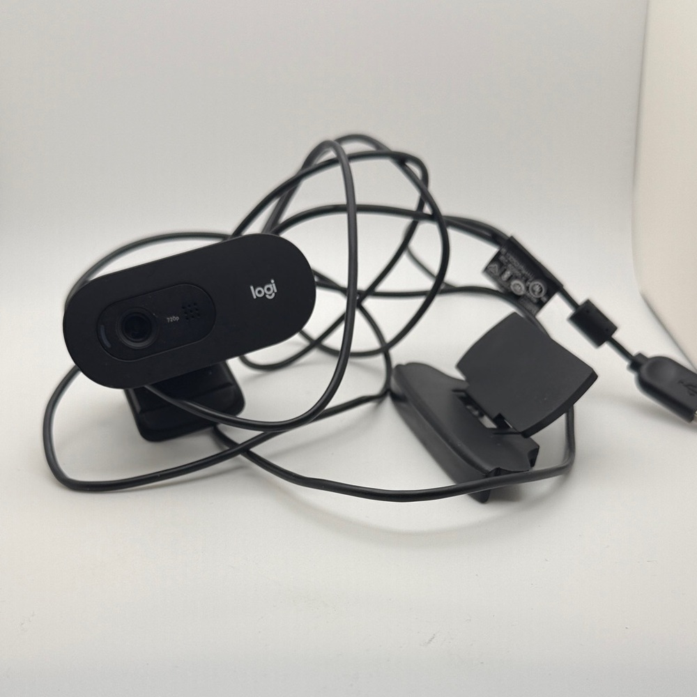 Logitech Black USB Webcam